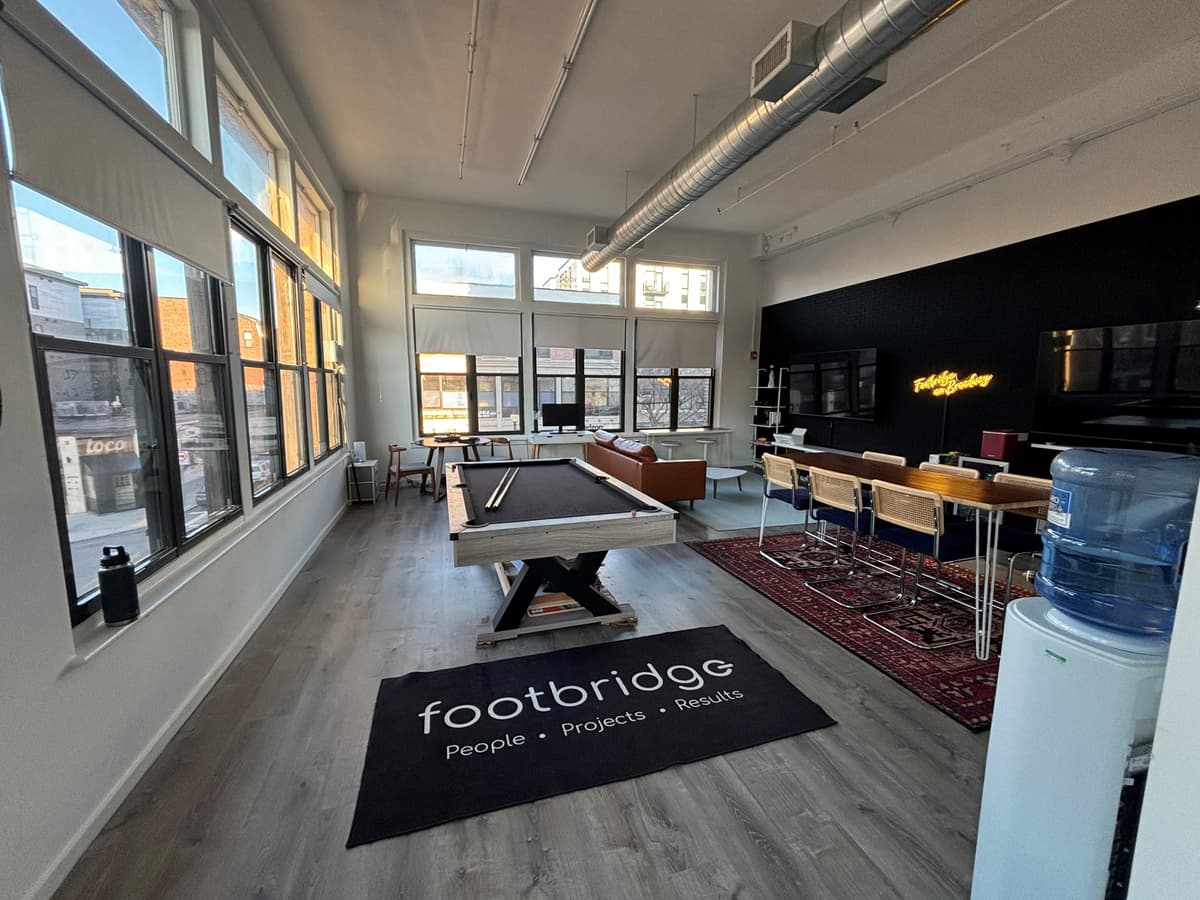 Footbridge South Boston Delivery COE exterior